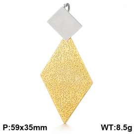 Stainless Steel Gold-plating Pendant