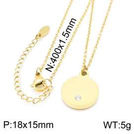 SS Gold-Plating Necklace