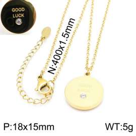 SS Gold-Plating Necklace