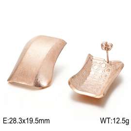 SS Gold-Plating Earring