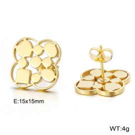 SS Gold-Plating Earring