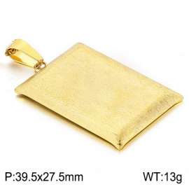 Stainless Steel Gold-plating Pendant