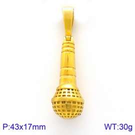 Stainless Steel Gold-plating Pendant