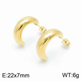 SS Gold-Plating Earring