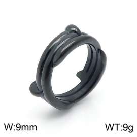 Stainless Steel Black-plating Ring