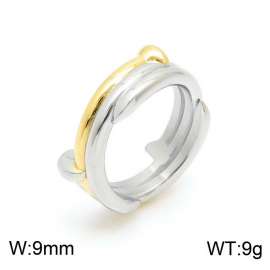 Stainless Steel Gold-plating Ring