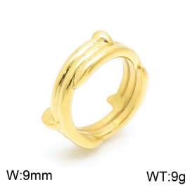 Stainless Steel Gold-plating Ring