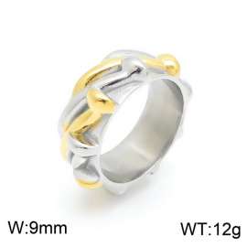 Stainless Steel Gold-plating Ring