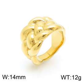 Stainless Steel Gold-plating Ring