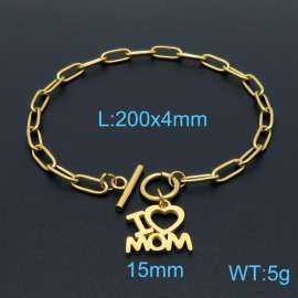 Stainless Steel Gold-plating Bracelet
