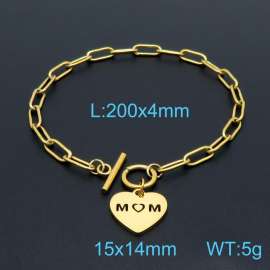 Stainless Steel Gold-plating Bracelet