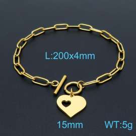 Stainless Steel Gold-plating Bracelet