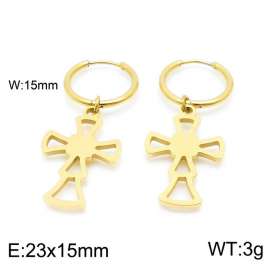 SS Gold-Plating Earring