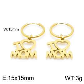 SS Gold-Plating Earring