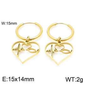 SS Gold-Plating Earring