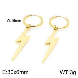 SS Gold-Plating Earring