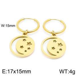 SS Gold-Plating Earring