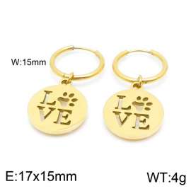 SS Gold-Plating Earring