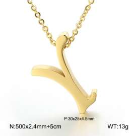 Stainless Steel Gold-plating Pendant