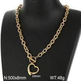 SS Gold-Plating Necklace