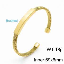 Stainless Steel Gold-plating Bangle