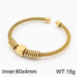 Stainless Steel Gold-plating Bangle