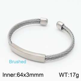 Stainless Steel Wire Bangle