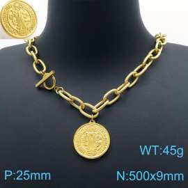 SS Gold-Plating Necklace