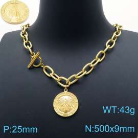 SS Gold-Plating Necklace