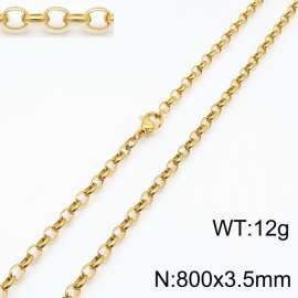 SS Gold-Plating Necklace