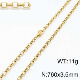 SS Gold-Plating Necklace