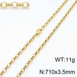 SS Gold-Plating Necklace