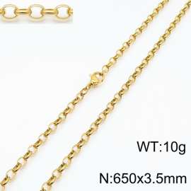 SS Gold-Plating Necklace