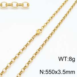 SS Gold-Plating Necklace