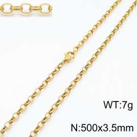 SS Gold-Plating Necklace