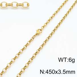 SS Gold-Plating Necklace