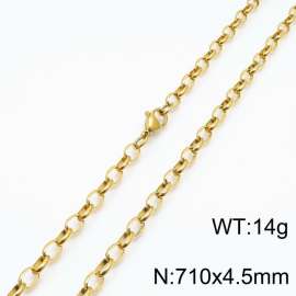 SS Gold-Plating Necklace