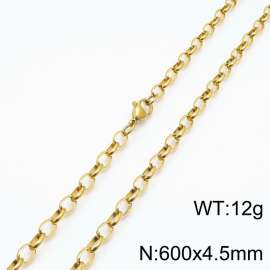 SS Gold-Plating Necklace