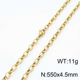 SS Gold-Plating Necklace