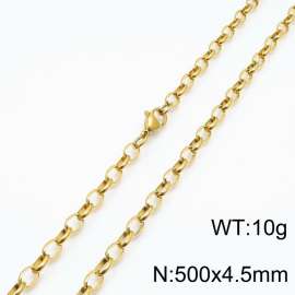 SS Gold-Plating Necklace