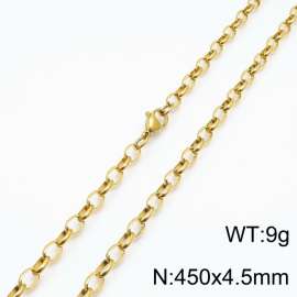 SS Gold-Plating Necklace