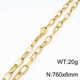 SS Gold-Plating Necklace