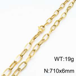 SS Gold-Plating Necklace