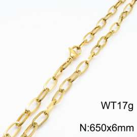 SS Gold-Plating Necklace