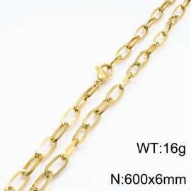 SS Gold-Plating Necklace