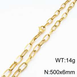 SS Gold-Plating Necklace