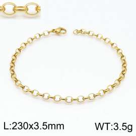 Stainless Steel Gold-plating Bracelet