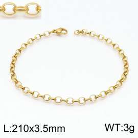 Stainless Steel Gold-plating Bracelet