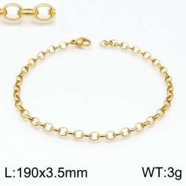 Stainless Steel Gold-plating Bracelet