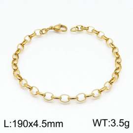 Stainless Steel Gold-plating Bracelet